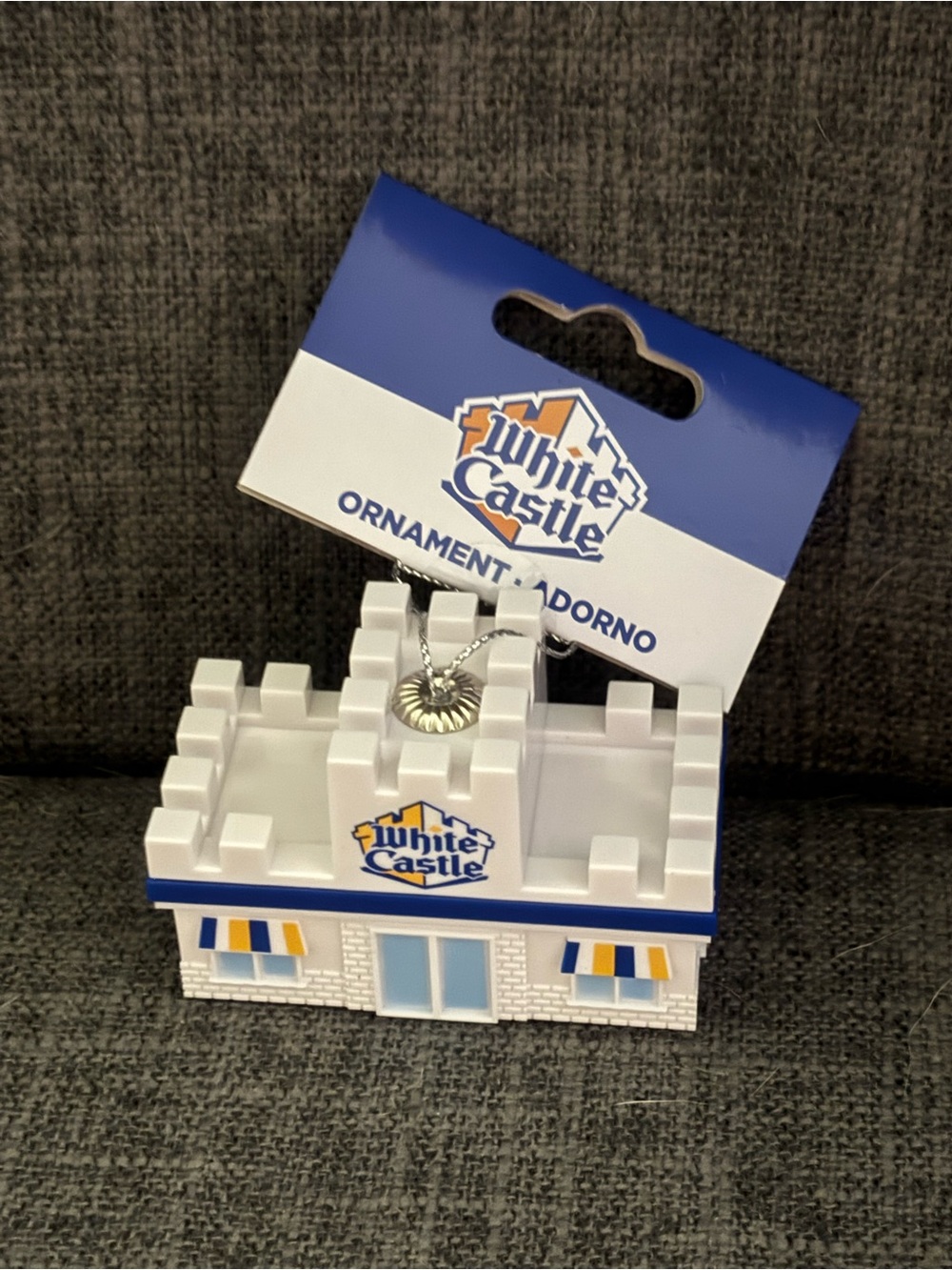 White Castle Christmas Ornament Brand New